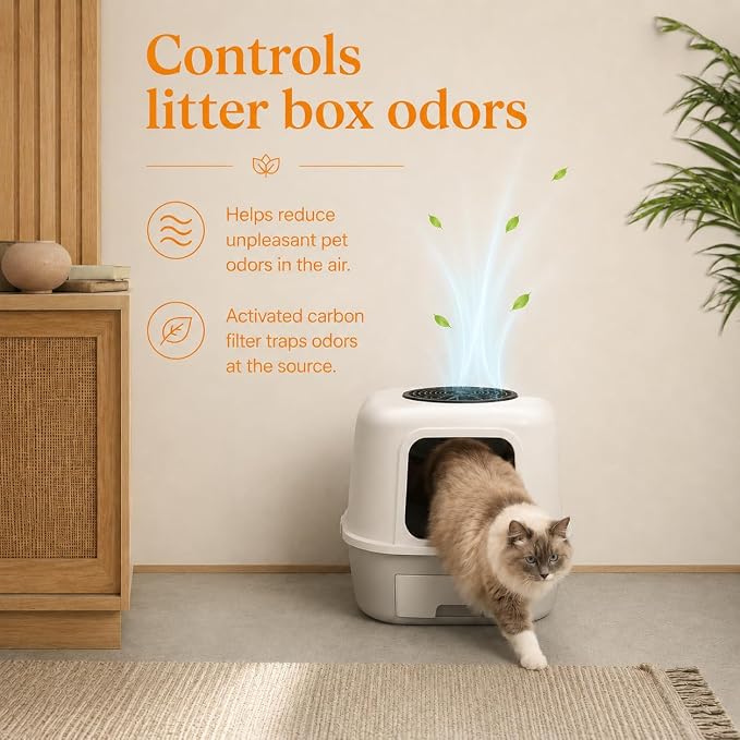 Pet Premium Charcoal Activated Carbon Fiber Replacement Air Odor Filter - Image 4