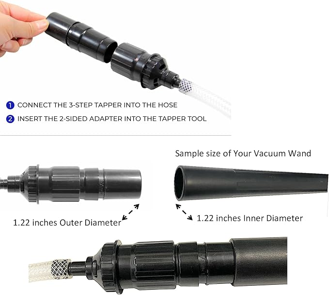 MaximalPower Mini/Micro Vacuum Cleaner Attachment Tool Kit 8 Pcs Set - Image 3