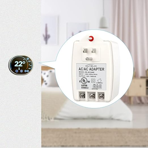 24VAC 40VA Plug in Transformer, Doorbell Transformer Compatible - Image 6