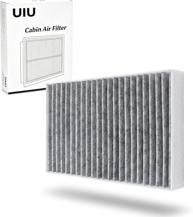 UIU Cabin Air Filter with Activated Carbon Compatible with Nissan TITAN by UIUPARTS