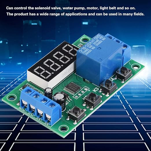 Dioche Modules LED Display Adjustable Timer Relay Module - Image 5