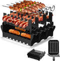 Silicone Air Fryer Rack, 3 in 1 Grill Rack Set Air Fryer Accessories by Drelemlne