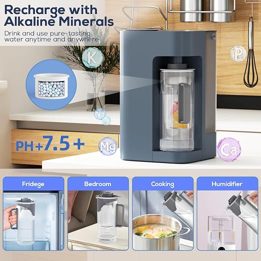 Reverse Osmosis Water Filter Countertop, Ph+ & 6-Stage RO Water Filtration - Image 5