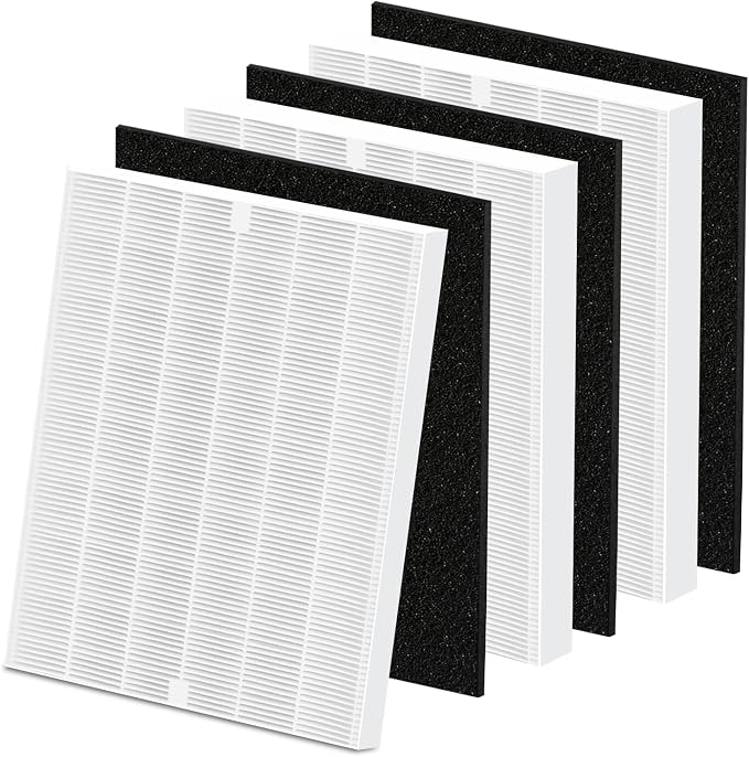 3 Pack+ 3 Carbon Filters AP-1512HH 200M Filter Set Compatible by Lichelete
