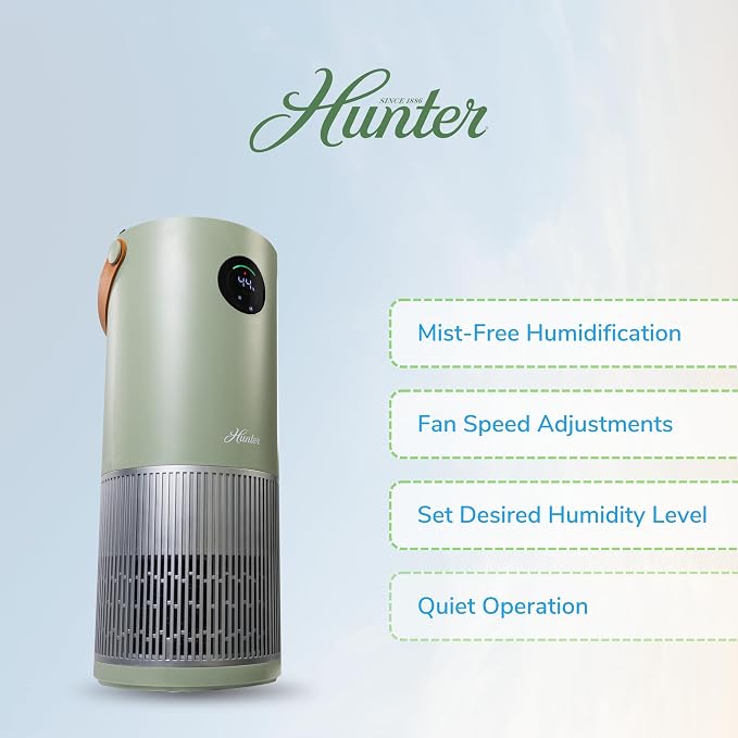 Hunter Fan Company Humidifier and Air Purifier In One, Advanced Filtration Air - Image 6