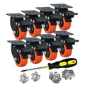 2" Caster Wheels Set of 8, Heavy Duty by ASHGOOB