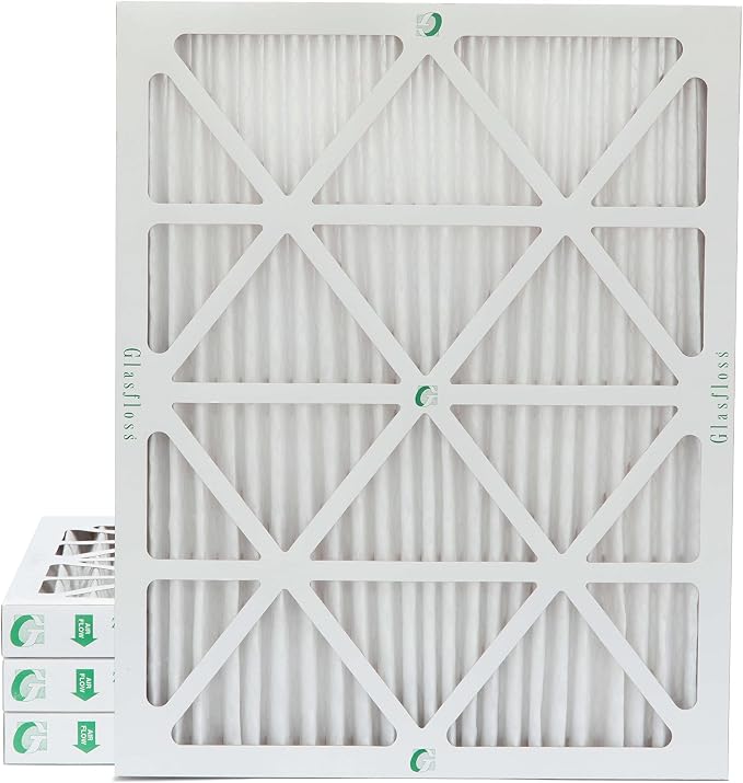 Glasfloss ZL 20x24x2 MERV 13 Pleated 2" Inch Air Filters by Glasfloss