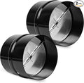 2 Pcs 4 Inch Draft Blocker Backdraft Damper Duct Draft Stopper One-Way Airflow by Kikerike