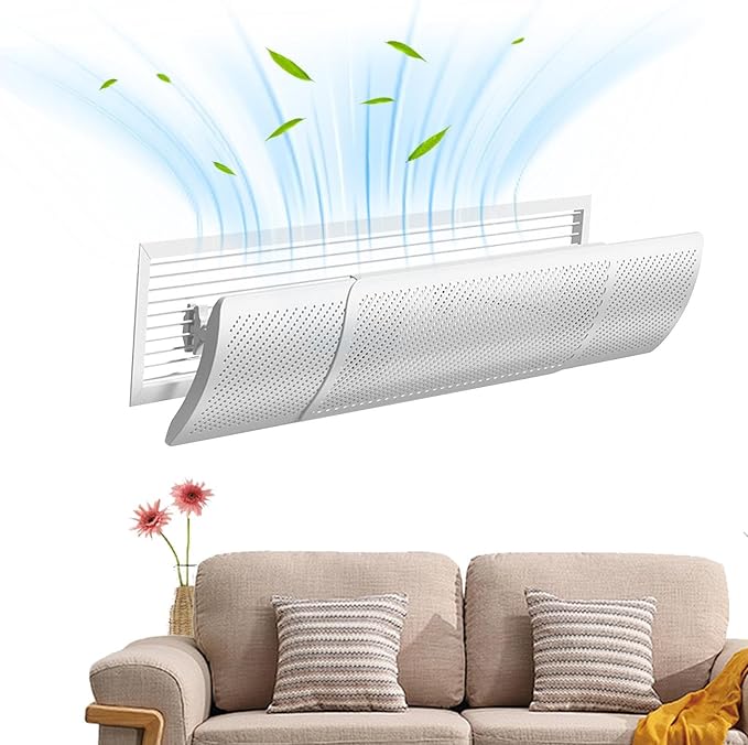 AC Vent Deflector Anti-Direct Blowing Baffle | Air Conditioner Heat Wind - Image 8