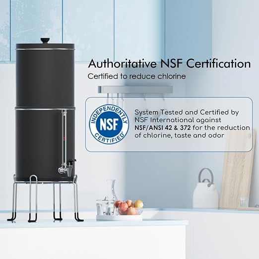 Purewell 3-Stage 0.01μm Ultra-Filtration Gravity Water Filter System, 304 - Image 3