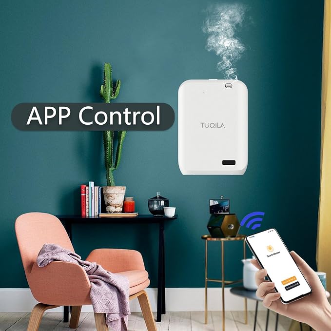 Hotel Waterless Oil Diffuser Cold Air Technology 1000 sq.ft, APP Control Smart - Image 2