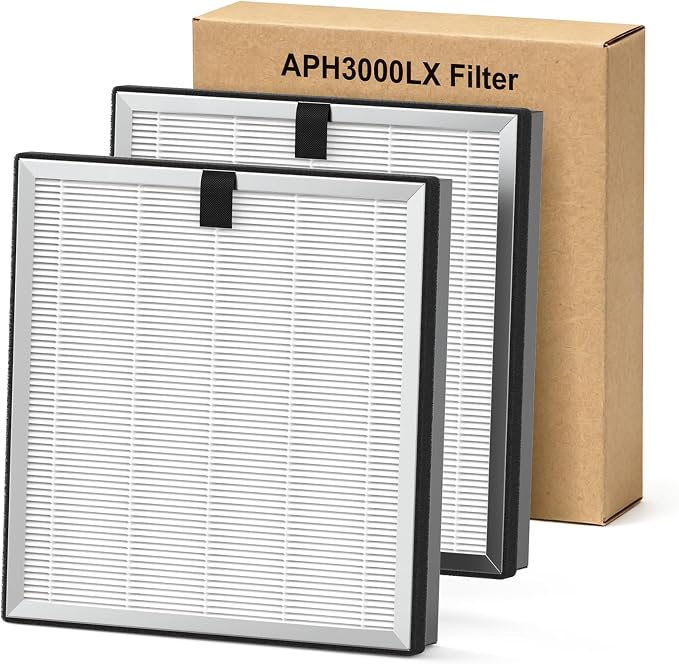 2 Pack APH3000 Replacement Filter Compatible by CFKREYA