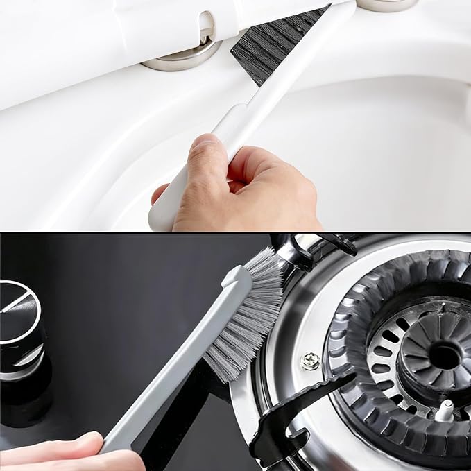 12pcs Crevice Cleaning Brush, Straw Cleaner Brush, Hard Bristle Grout Brushes - Image 6