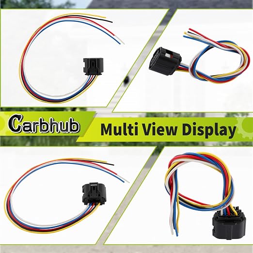 Carbhub Air Flow Sensor Meter MAF Harness Connector Plug Fit - Image 3