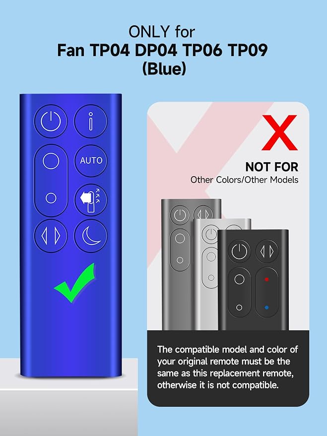 Replacement Fan Remote Control Compatible - Image 3