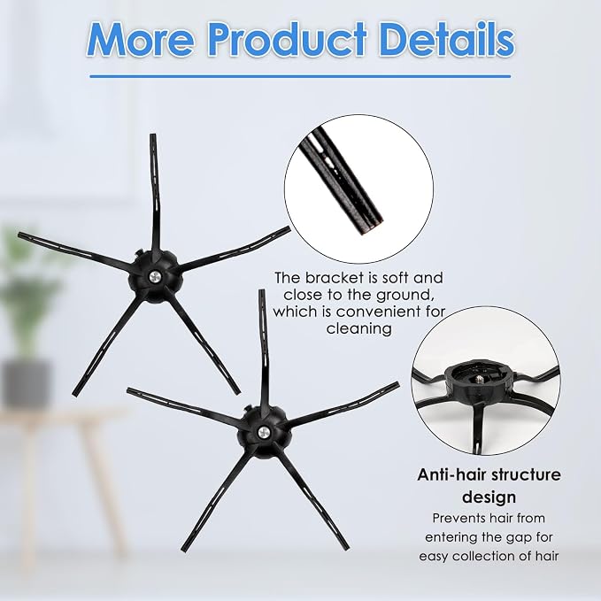 Side Brushes for Roborock Q7 Max+, Q7 Max, Q5 Max+, Q5 Pro, Q5 Pro+, Q8 Max+ - Image 3