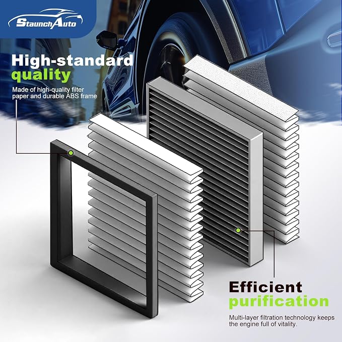 Engine & Cabin Air Filter for 2018-2022 Honda Accord Air filter for Car - Image 3