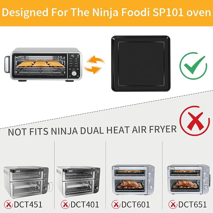 Air Fryer Grill Pan for Ninja Foodi SP101 Digital Air Fryer Countertop Oven - Image 3