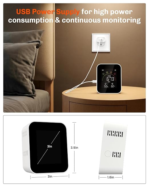 CO2 Monitor with NDIR CO2 Sensor - Image 5