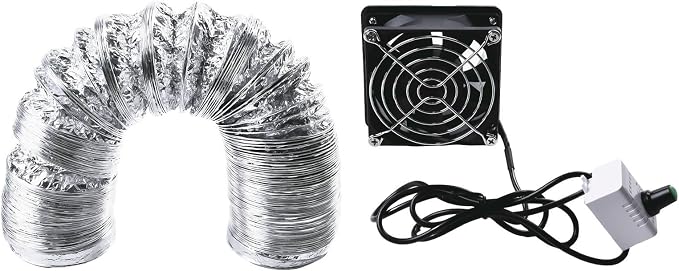 Smoke Absorber Fume Extractor Fan USB Adjustable Solder Pipe Duct Exhuast Fan - Image 7