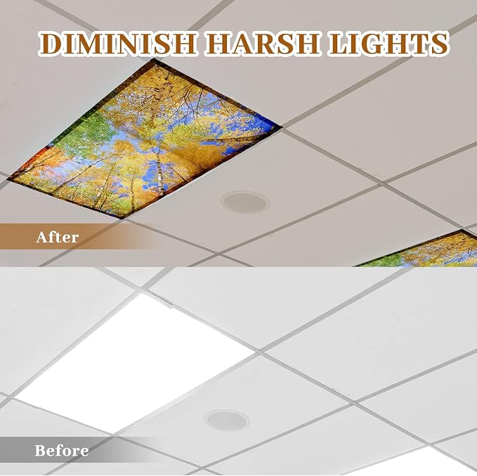 Hortsun 6 Pcs Fluorescent Light Covers - Image 3