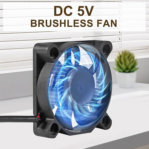 2Pcs 50mm USB Brushless Cooling DC 5V 50mm x 10mm Fan Cooler - Image 4