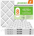 14x14x1 Air Filters, MERV 8 Pleated HVAC Furnace Filters by NewFilter