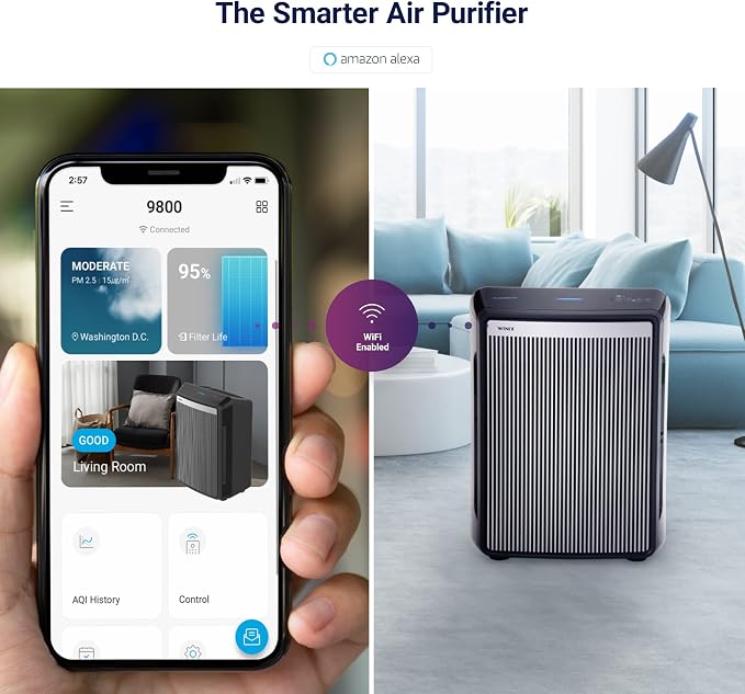Winix 9800 4-Stage True Hepa Air Purifier - Image 4