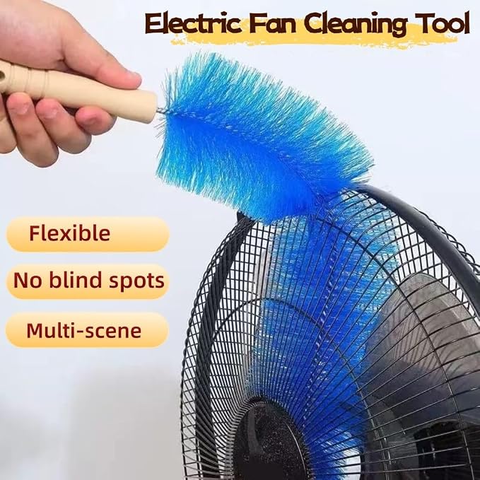 Bendable Microfiber Duster, Reusable Fan Cleaning Brush - Image 3