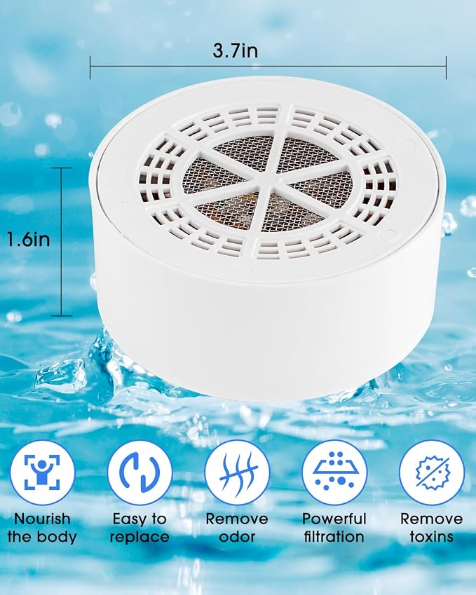 Bathtub Filter Universal Replacement Cartridge, 9 Stage Bath Faucet Water - Image 2