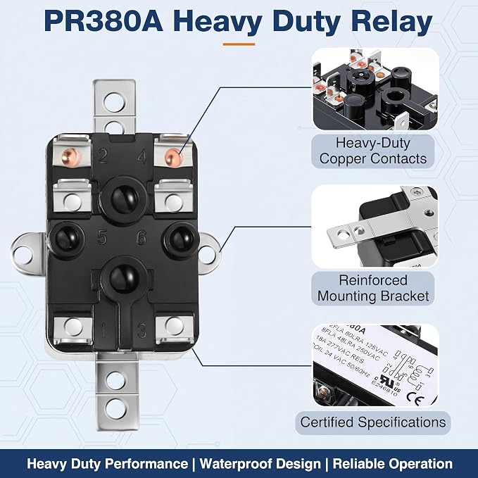Dreyoo 4 Pack 24V Fan Relay, 90-380 Isolation Relay AC Switch SPST - Image 5