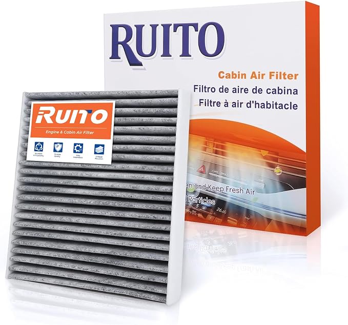 RUITO Cabin Air Filter, Compatible by RUITO