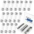 20PCS F10AL250V 6 x 30mm Fast Blow Glass Fuses 10A 10Amp 250V Glass Fuse by Brandquality-Trustworthy