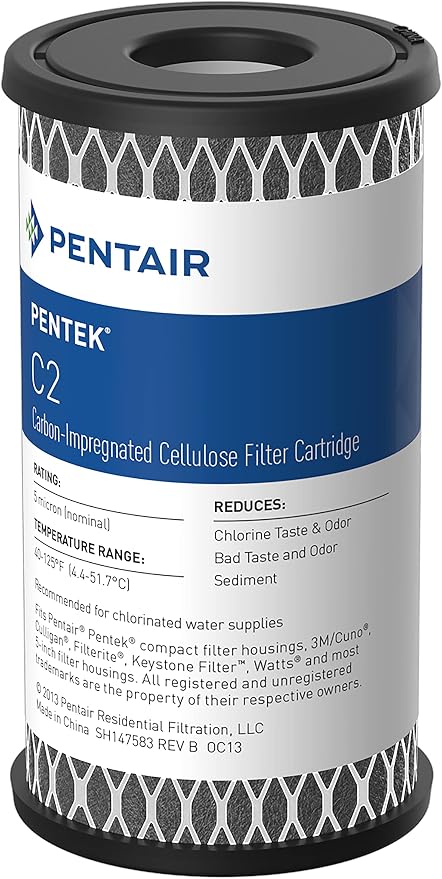 Pentek - 155022-43 C2 Water Filter Cartridge 4.875" x 2.5", 5 Micron by PENTAIRPENTEK