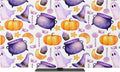 Halloween Pumpkin Ghost Candy Indoor TV Cover, Elastic TV Screen Protector by Unknown