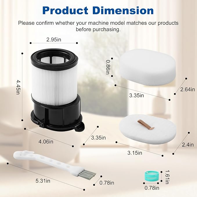 IP3251 IP3252 IP3124 HEPA Filter Replacement Compatible - Image 7