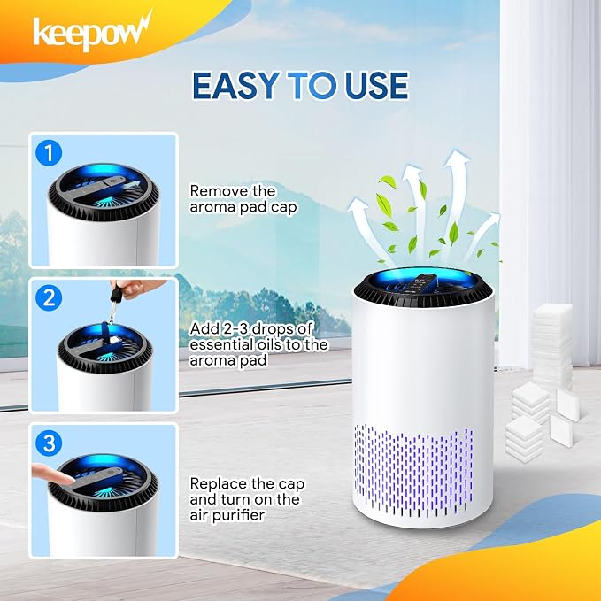 KEEPOW MK01 Aroma Pads Replacement Compatible - Image 4