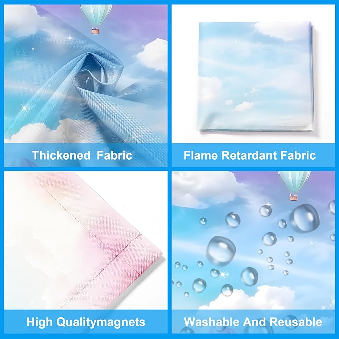 Fluorescent Light Covers-2 Pack 4 x 2 Feet Magnetic Ceiling Light Cover Room - Image 4