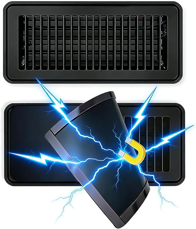 Magnetic Floor Vent Covers – Register Vent Filters Covers - Image 2