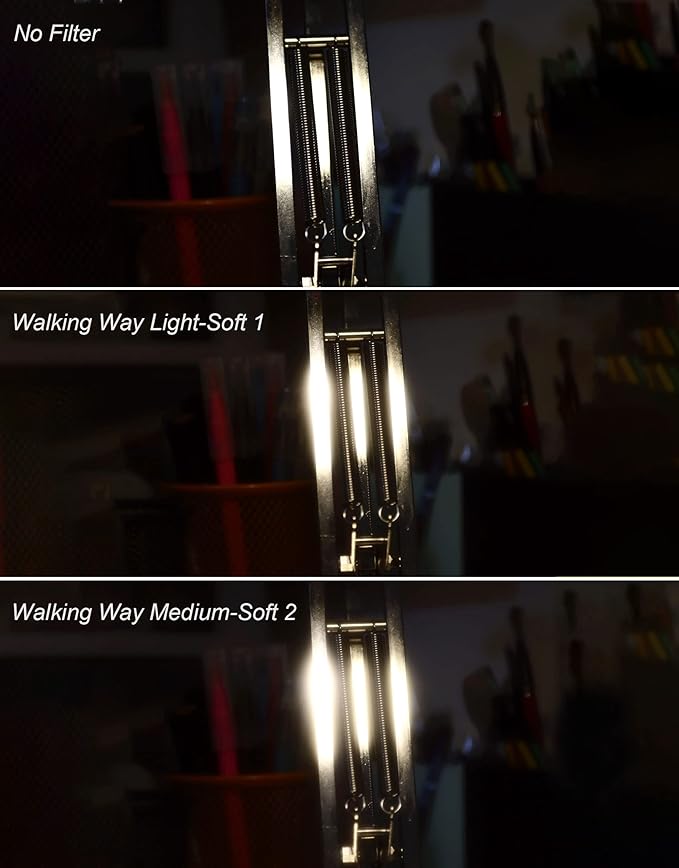 Walking Way 40.5MM Soft Focus Filter White Pro Mist Diffusion Filter Dreamy Fog - Image 6