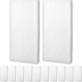 6 Pack Filter Pads for Aquarium Fish Tanks, Aquarium Polyethylene Media Pads by Threlaco