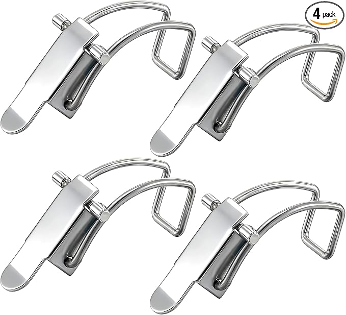 4 Pack Air Cleaner Clip Air Filter Clips End Cap Metal Clip Latch Clamp by Otoolling