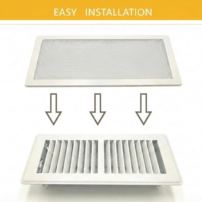 MODERN WAVE - Extra Strong Magnetic Air Vent Screen Cover - Image 3