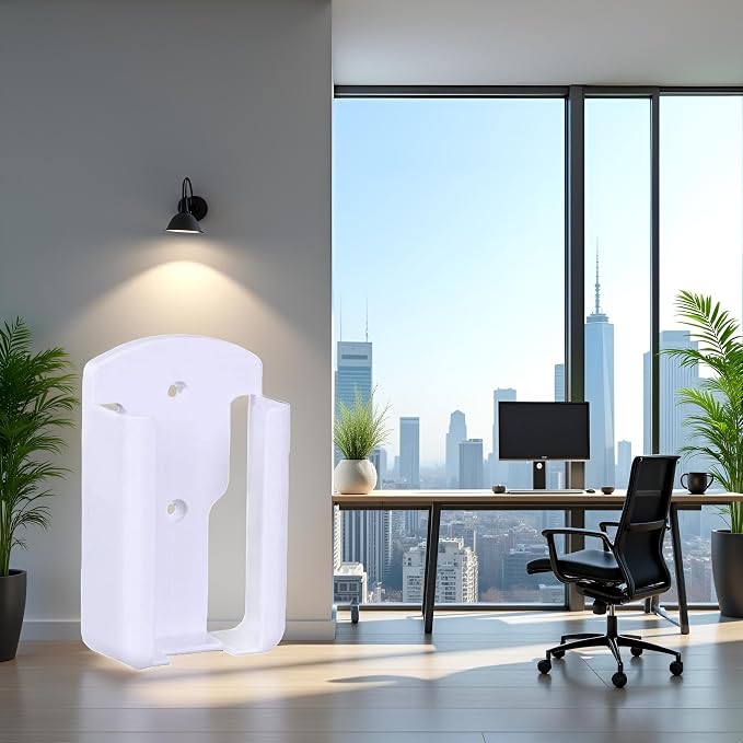 White Air Conditioning Controller Stand, Remote Control Holder Rack, Organizer - Image 5