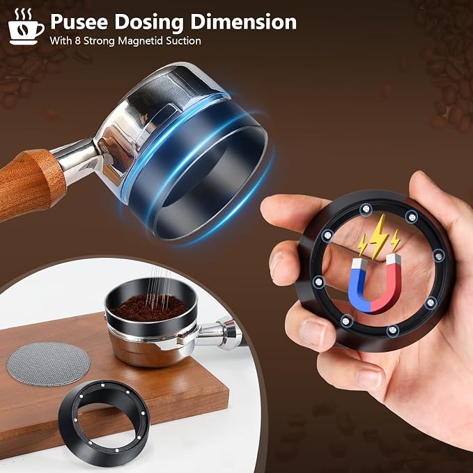 WDT Tool Espresso Distributor Accessory kit &1.7mm Thickness 150μm Mesh Puck - Image 3