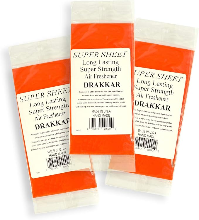 Jenray Super Sheet Small Under Seat Car Air Freshener by Jenray