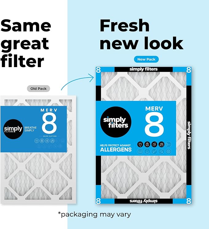 Simply 14x20x1 Air Filter, MERV 8, 6 Pack, - Image 3
