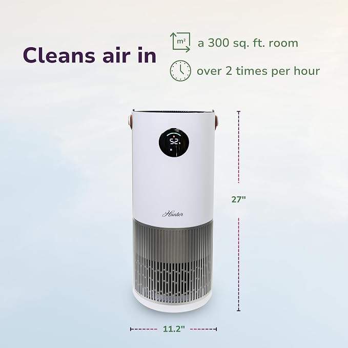 Hunter Fan Company Humidifier and Air Purifier In One, Advanced Filtration Air - Image 5