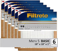 Filtrete 18x18x1 Air Filter, 3M MERV 5 HVAC AC Furnace Filter Replacement by Unknown