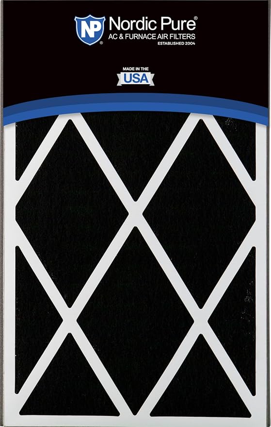 Nordic Pure 16x25x3 Pleated MERV 14 Plus Carbon Air Filters 7 Pack | Actual - Image 5